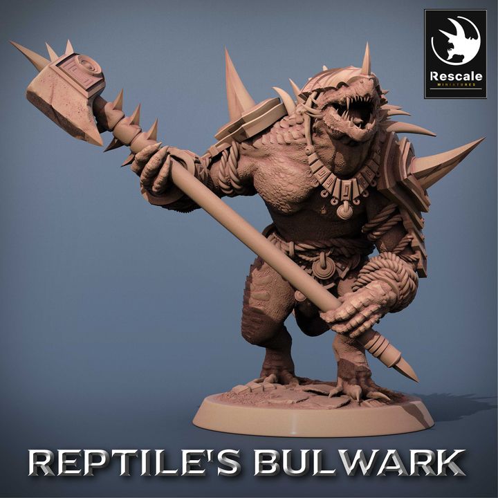 Lizardmen Soldiers - Reptile's Bulwark