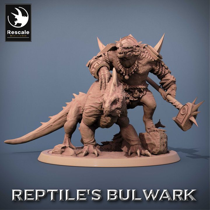 Lizardman Tamer - Reptile's Bulwark