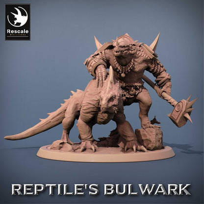 Lizardman Tamer - Reptile's Bulwark