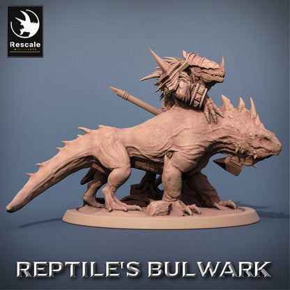 Lizardman Tamer - Reptile's Bulwark