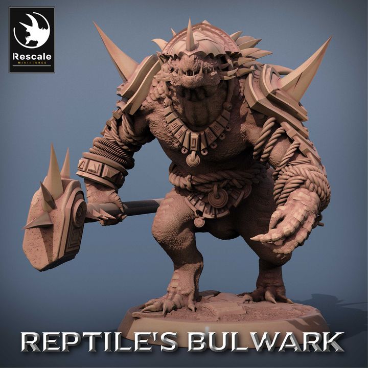 Lizardmen Soldiers - Reptile's Bulwark
