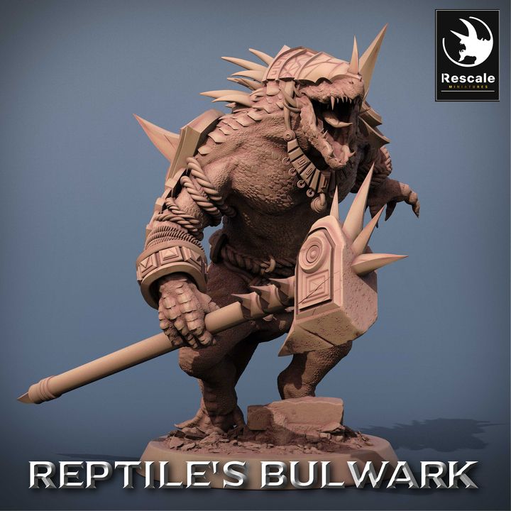 Lizardmen Soldiers - Reptile's Bulwark