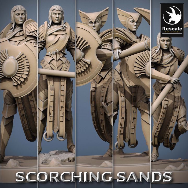 Soldier Axe - Scorching Sands