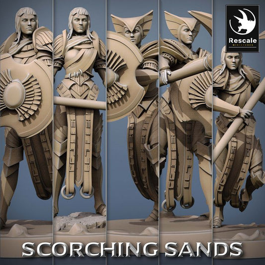 Soldier Axe - Scorching Sands
