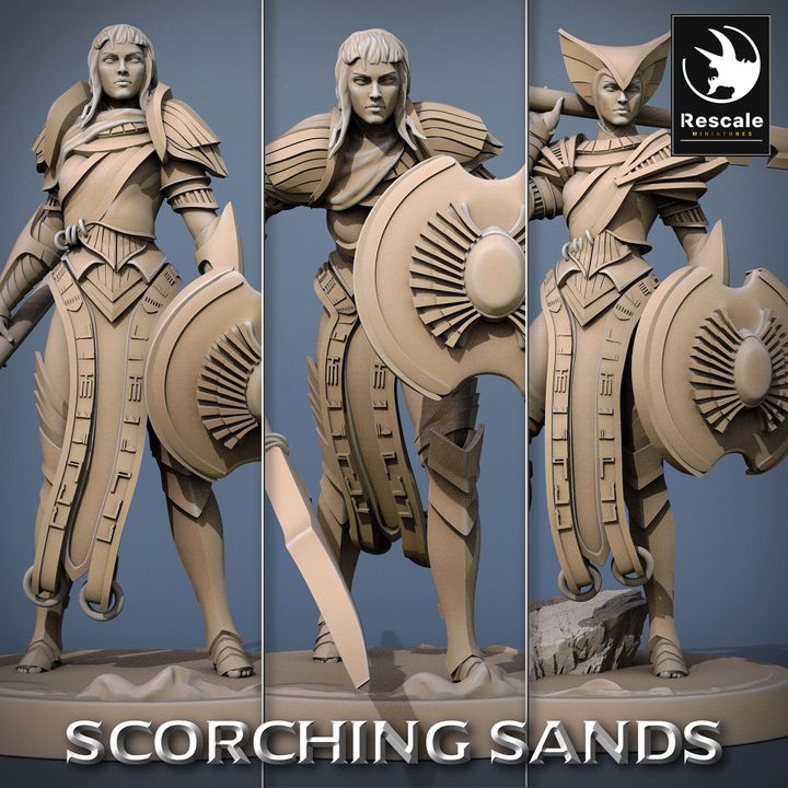 Soldir Lance - Scorching Sands