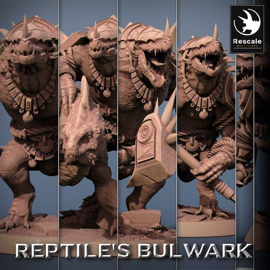 Lizardmen Soldiers - Reptile's Bulwark