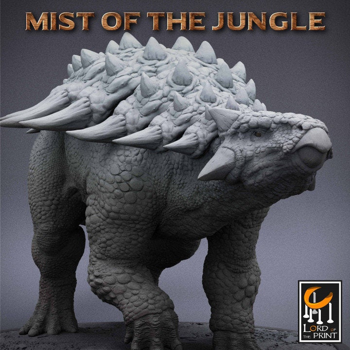 Ankylosaurus - Mist of the Jungle