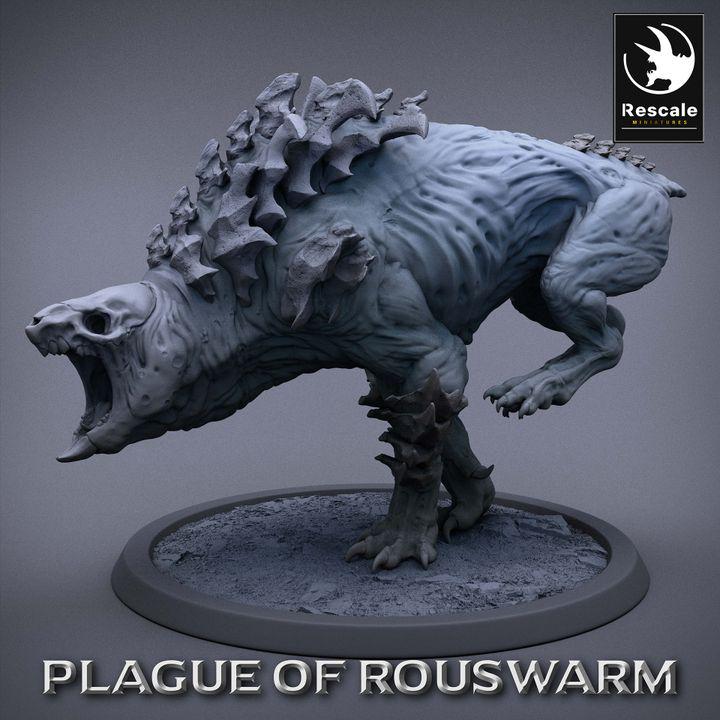 Rat Rider Unmounted - Plague of Rouswarm