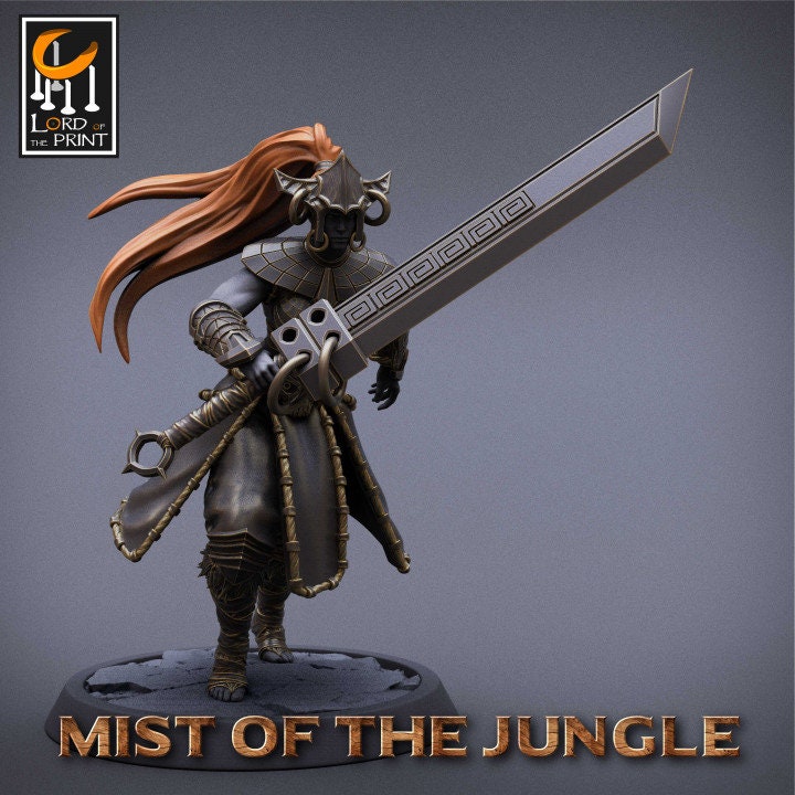 Amazon Great Sword - Miat of the Jungle