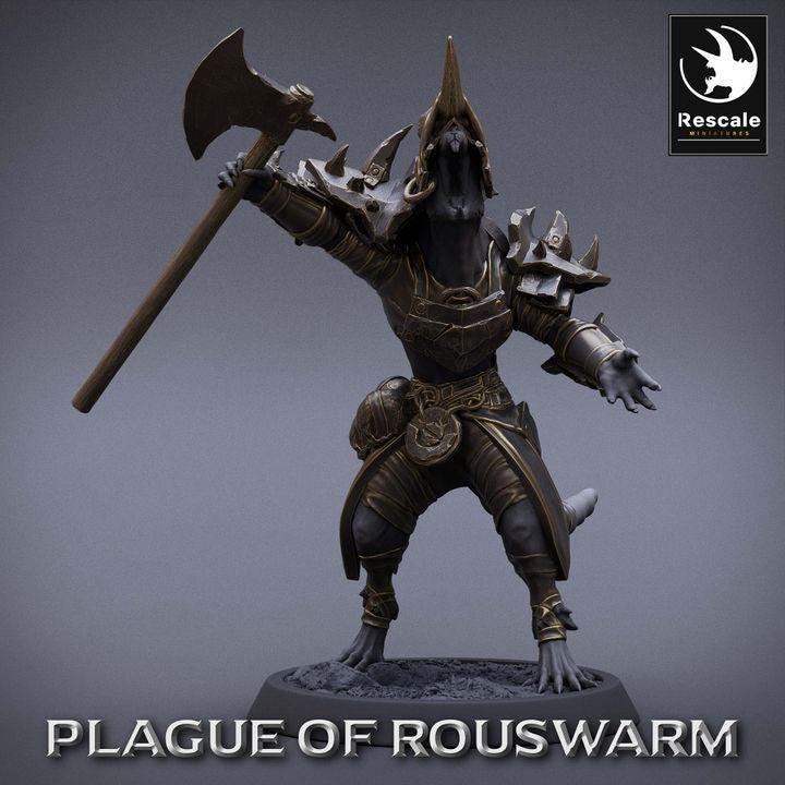 Rat Warrior - Plague of Rouswarm