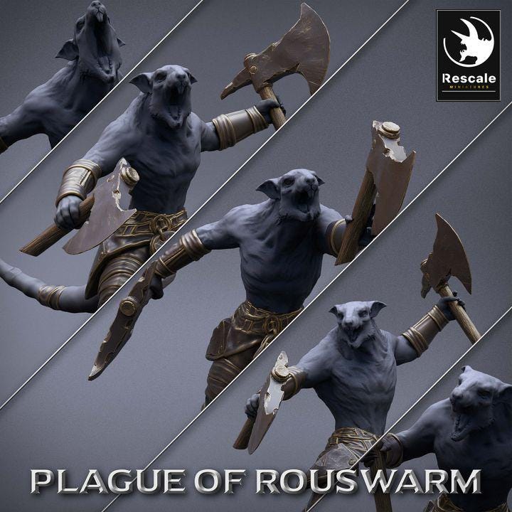 Rat Barbarian - Plague of Rouswarm