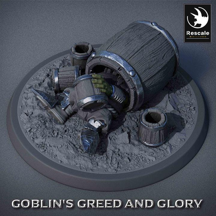 Goblin Infantry - Goblin's Greed and Glory