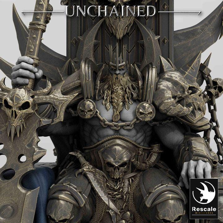 King on Throne - Unchained