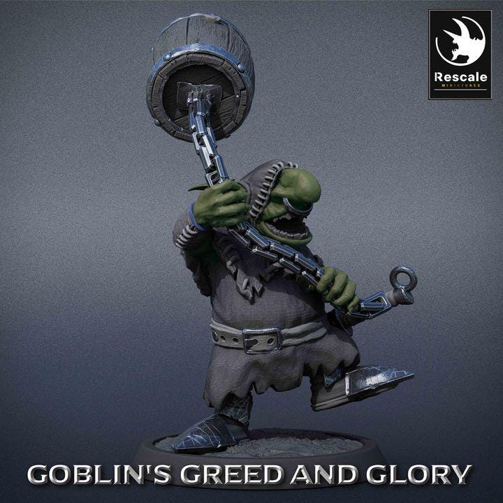 Goblin Monk - Goblin's Greed and Glory