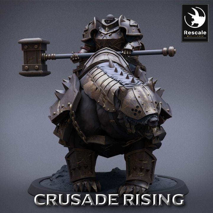 Templar Bear Riders - Crusade Rising