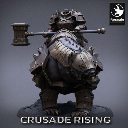 Templar Bear Riders - Crusade Rising