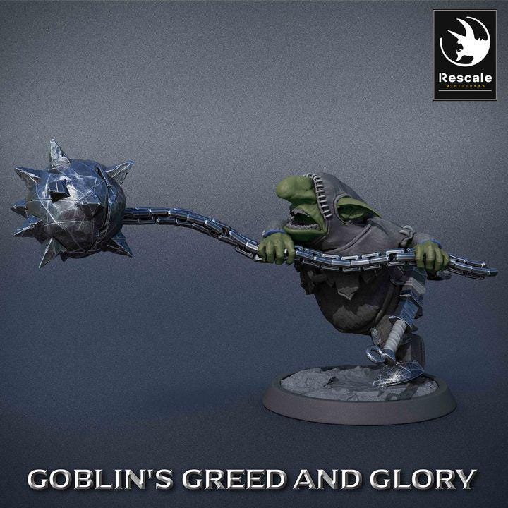 Goblin Monk - Goblin's Greed and Glory