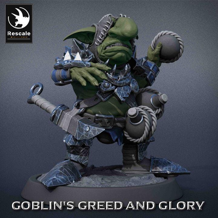 Goblin Alchemist - Goblin's Greed and Glory