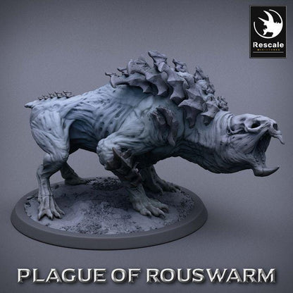 Rat Rider Unmounted - Plague of Rouswarm