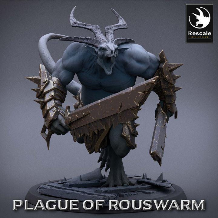 Heavy Rat Warrior - Plague of Rouswarm