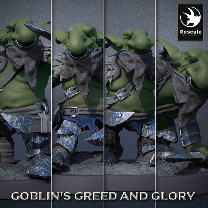 Goblin Rogue - Goblin's Greed and Glory