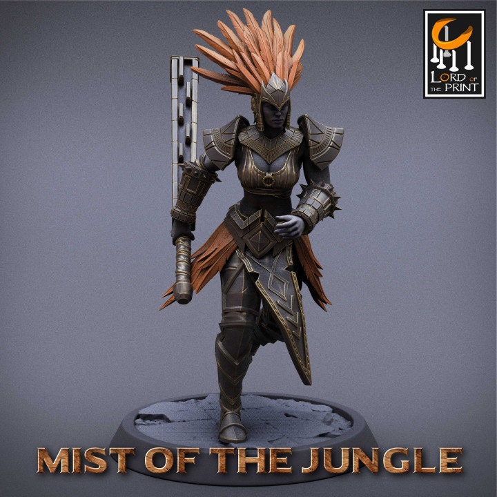 Amazon Heavy Mace - Mist of the Jungle