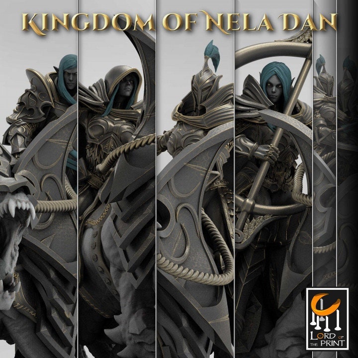Elven Siri Riders - Kingdom of Nela Dan