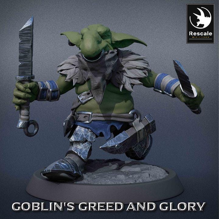 Goblin Rogue - Goblin's Greed and Glory