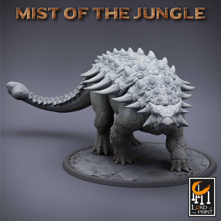 Ankylosaurus - Mist of the Jungle