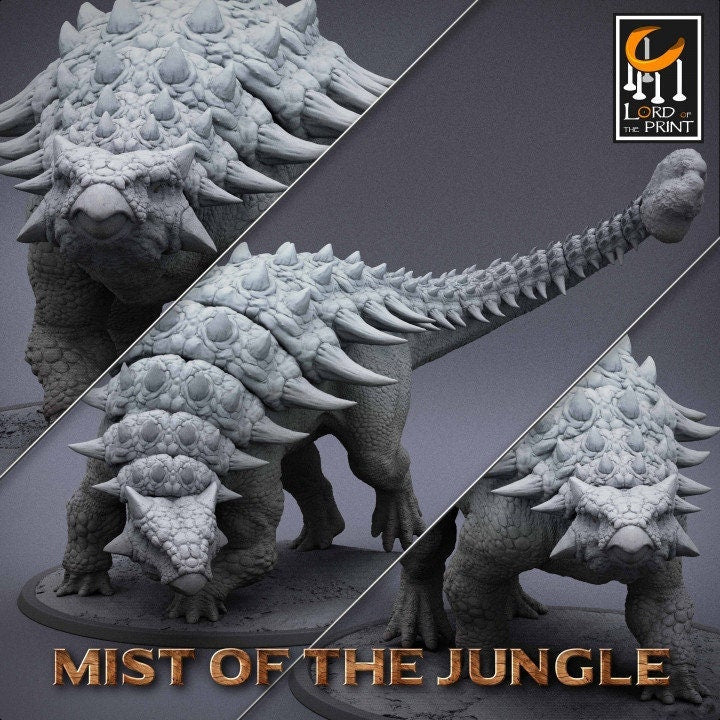 Ankylosaurus - Mist of the Jungle