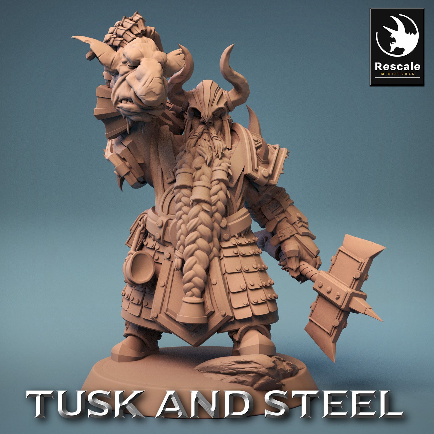 Dwarf Axe - Tusk and Steel