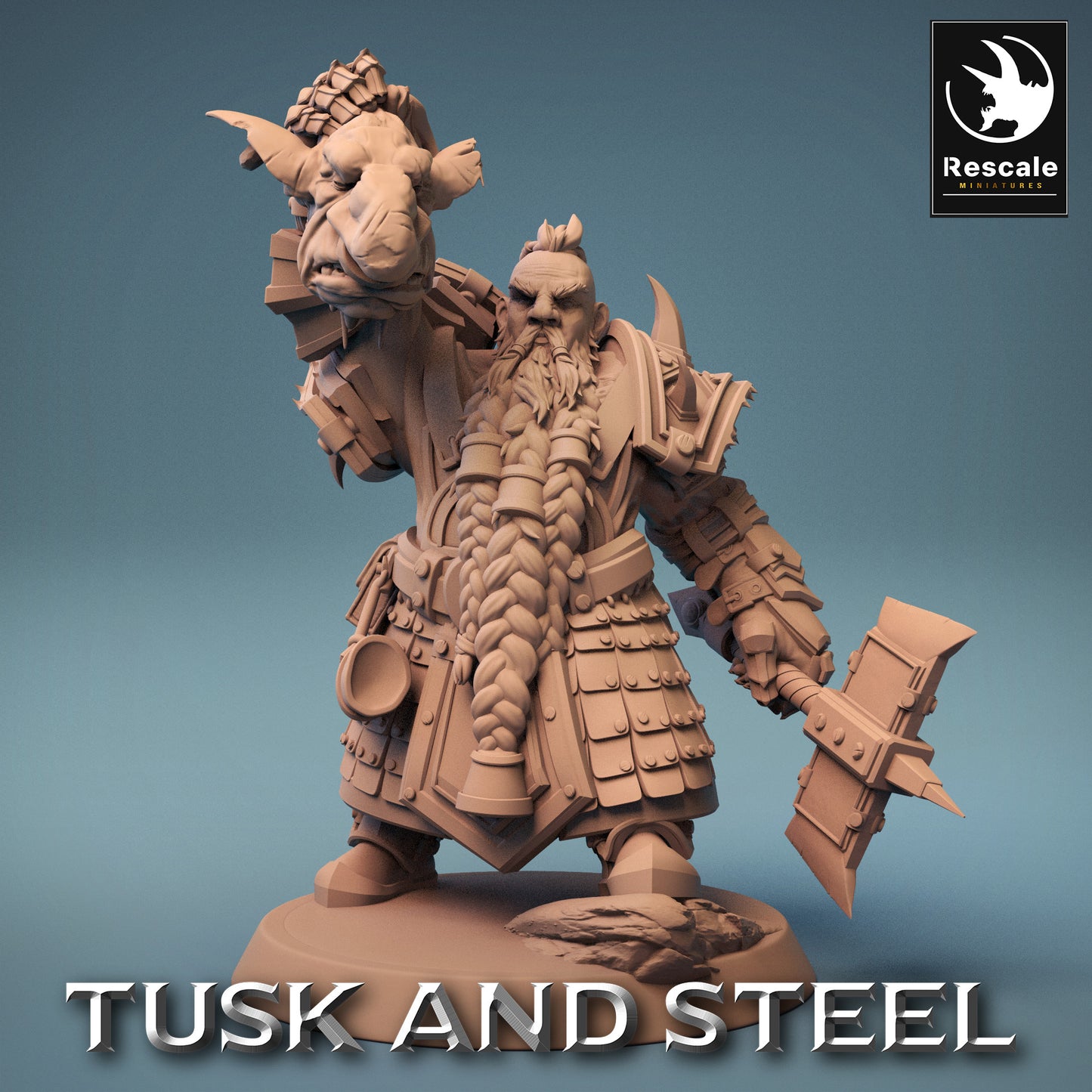 Dwarf Axe - Tusk and Steel