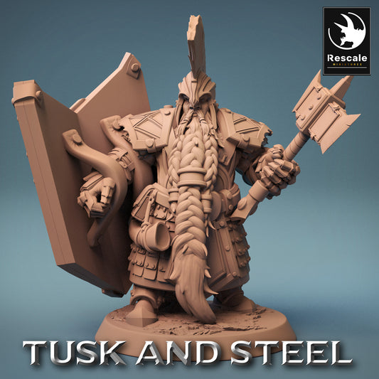 Dwarf Axe - Tusk and Steel