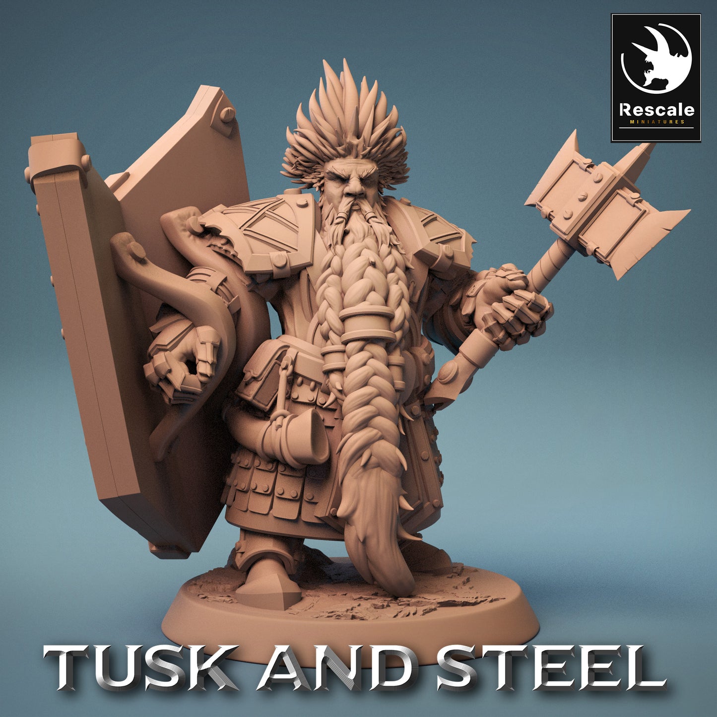 Dwarf Axe - Tusk and Steel