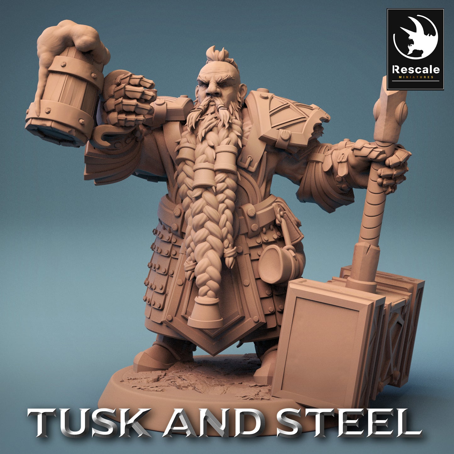 Dwarf Hammer - Tusk and Steel