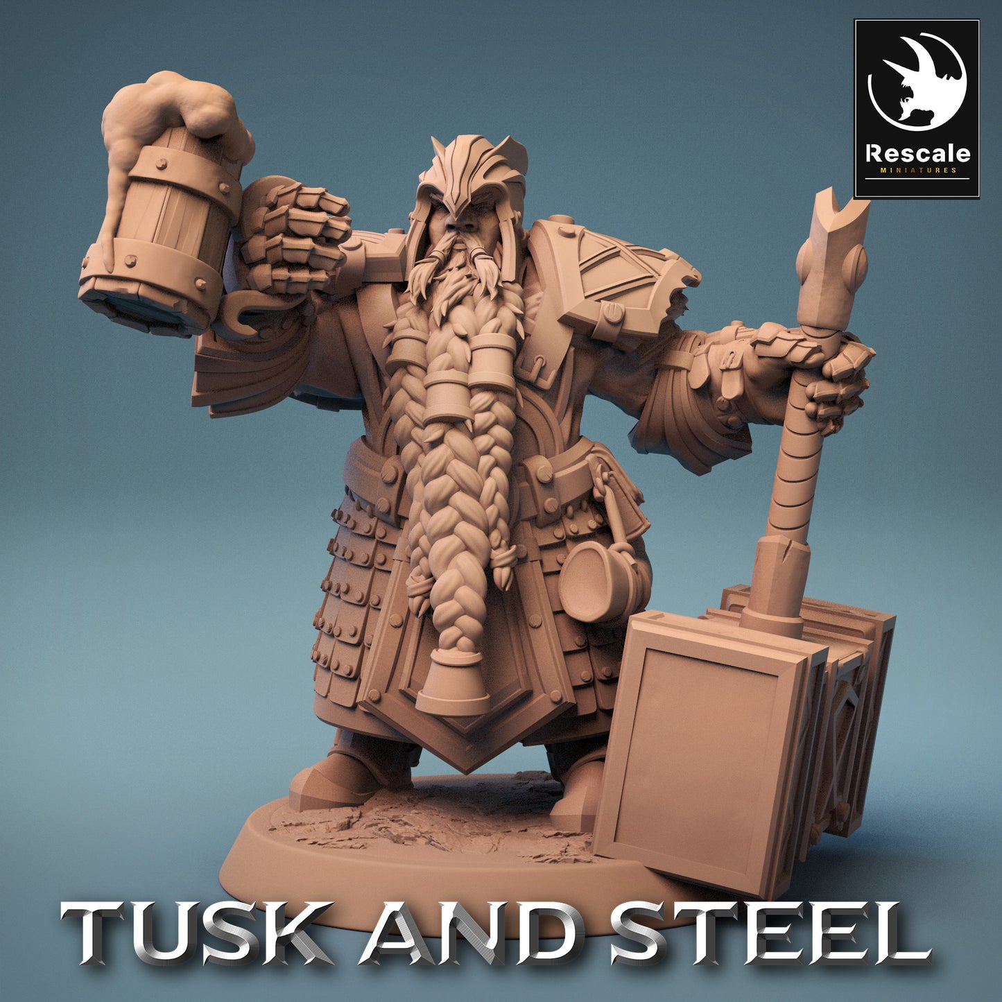 Dwarf Hammer - Tusk and Steel