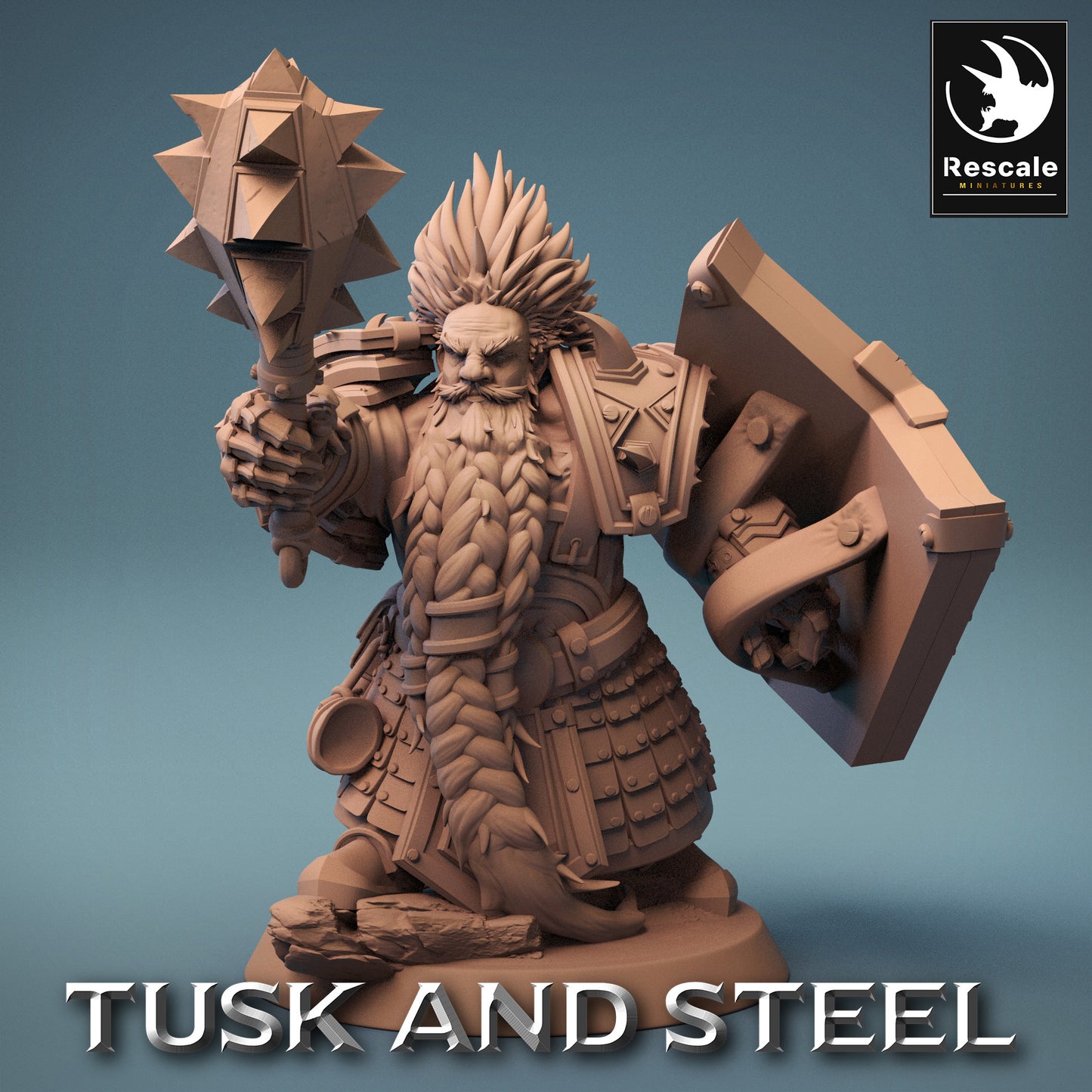 Dwarf Mace - Tusk and Steel