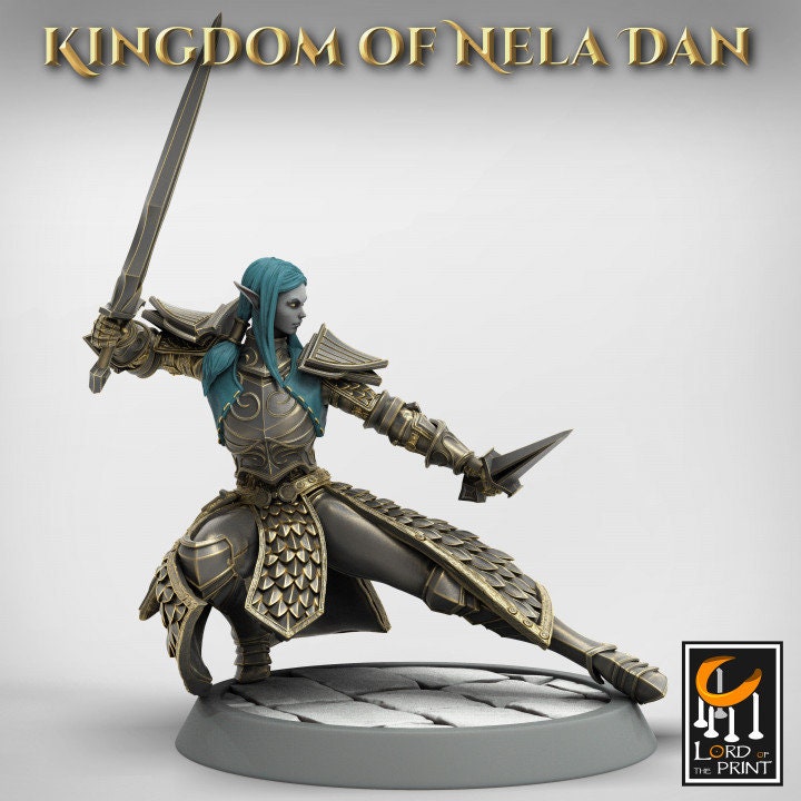 Elven Infantery - Kingdom of Nela Dan