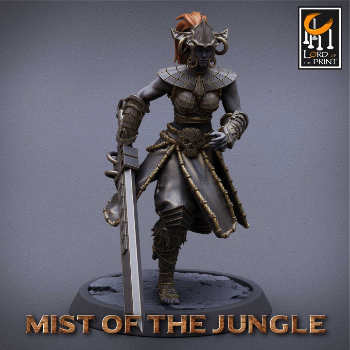 Amazon Great Sword - Miat of the Jungle